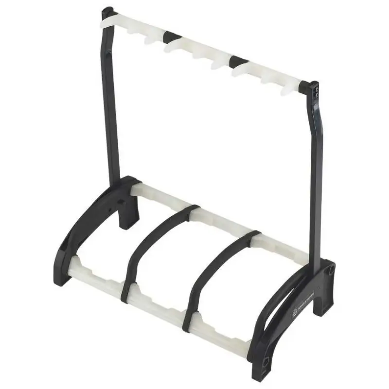 Ausverkauf König & Meyer 17513 Guardian 3 3-Fach Gitarrenständer Schwarz/Transluzent