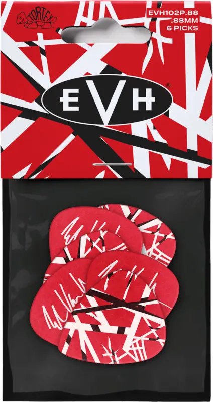 Zertifiziert Jim Dunlop 6 x 0,88mm Evh Frankenstein