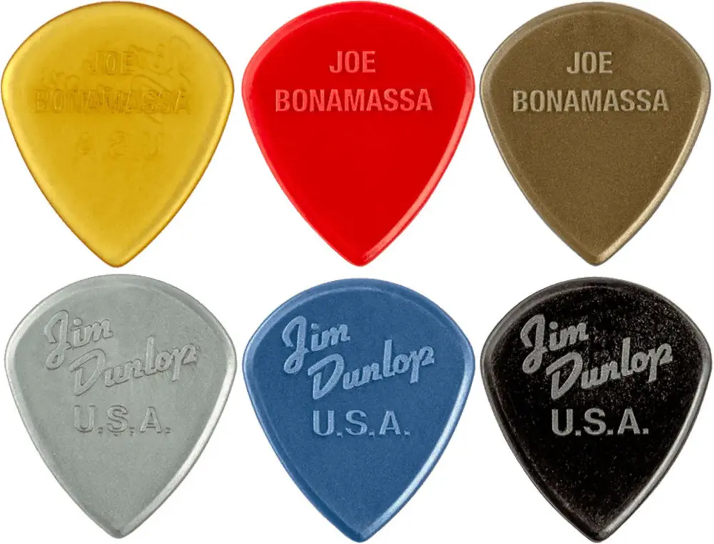 Direktkauf Jim Dunlop 6 x 1,00mm Joe Bonamassa Custom Jazz III Variety Pack