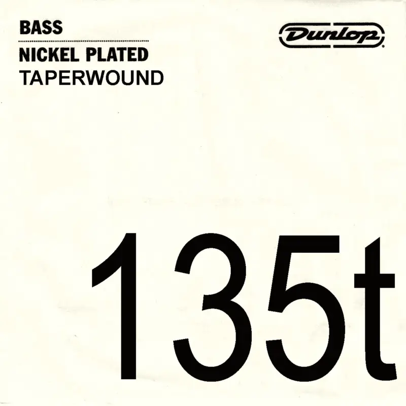 Jim Dunlop .135 NICKEL THREADED BASS ROPE TAPERWOUND Angebot