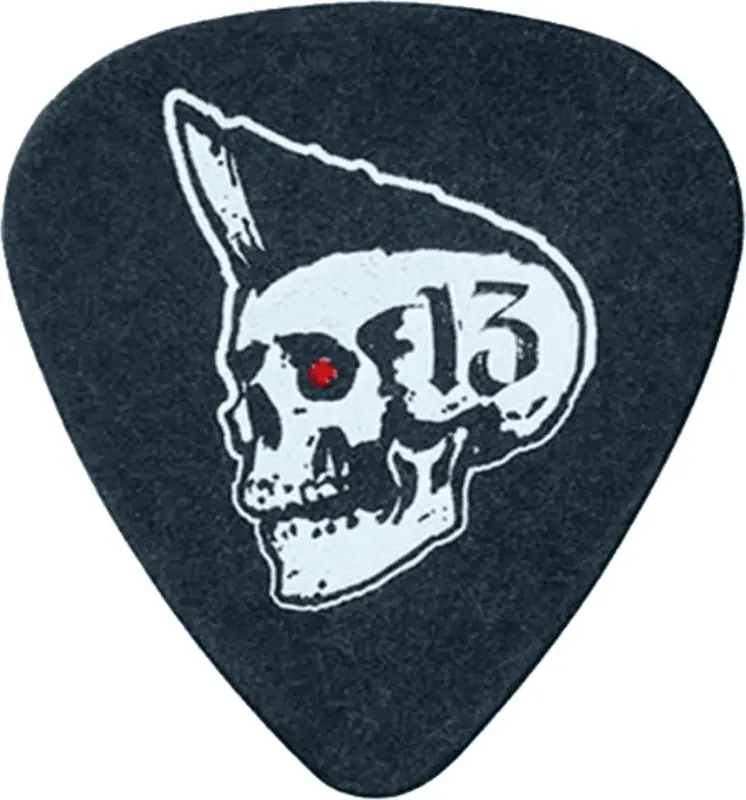 Markenprodukt Jim Dunlop 36 x 0,60mm Lucky 13 Series II Black #10 Psychobilly
