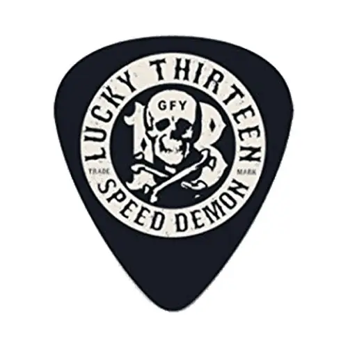 Bestseller Jim Dunlop 36 x 0,73mm Lucky 13 Series III Black #15 Speed Demon