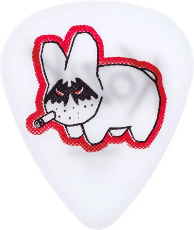 Top-Preis Jim Dunlop 36 x 1,00mm Frank Kozik King Of Rock White