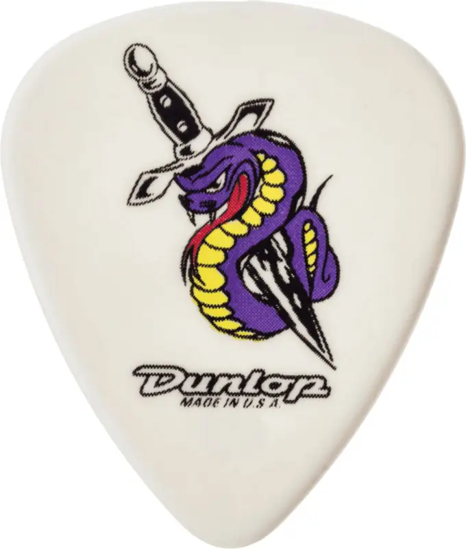 Aktuell Jim Dunlop 36 x 1,00mm Blackline Alan Forbes Dagger Snake White