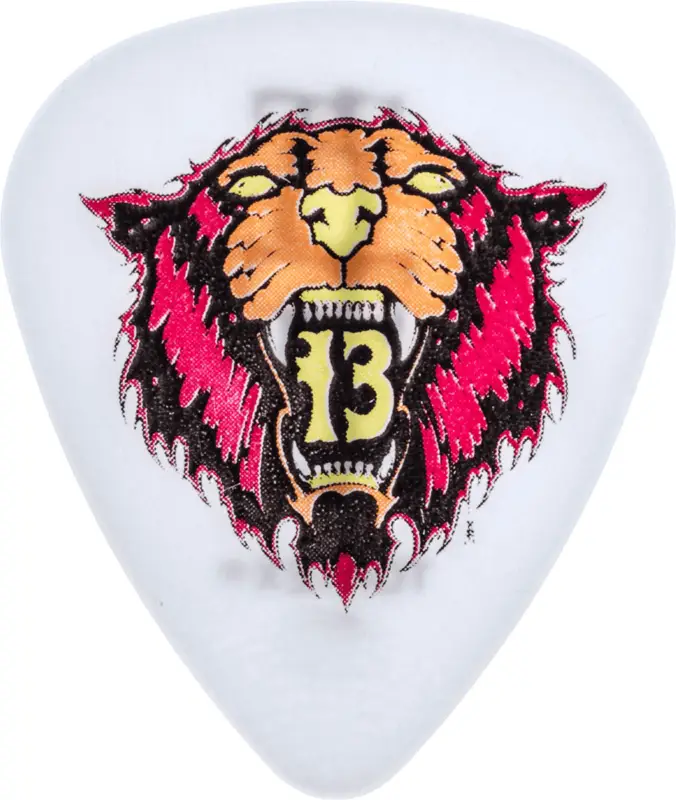 Neuheit Jim Dunlop 36 x 1,00mm Blackline II Alan Forbes Tiger White