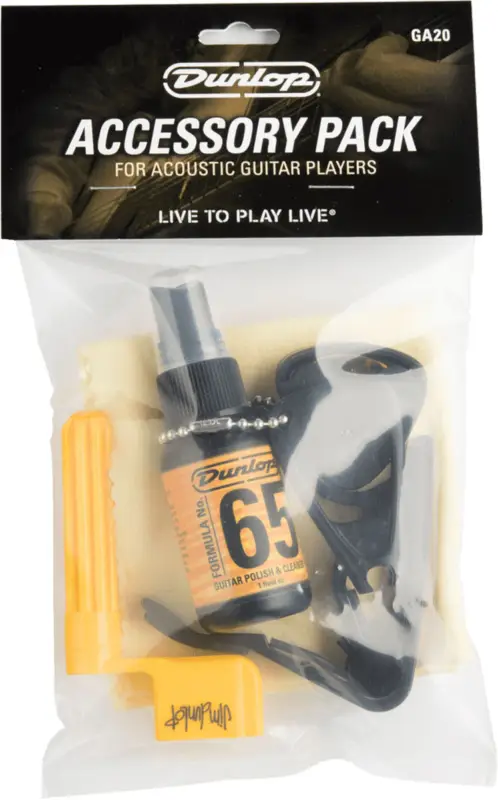 Ausverkauf Jim Dunlop ACCESSORY PACK FOR ACOUSTIC GUITAR
