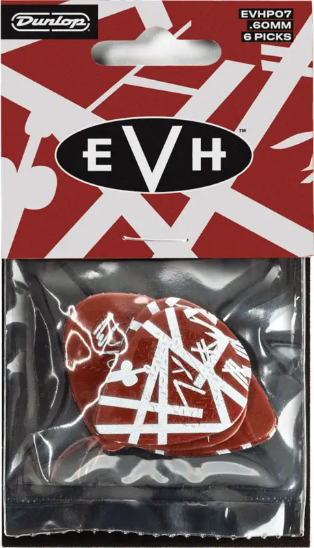 Jim Dunlop 24 x Evh Shark Guitar Max Grip Neuheit