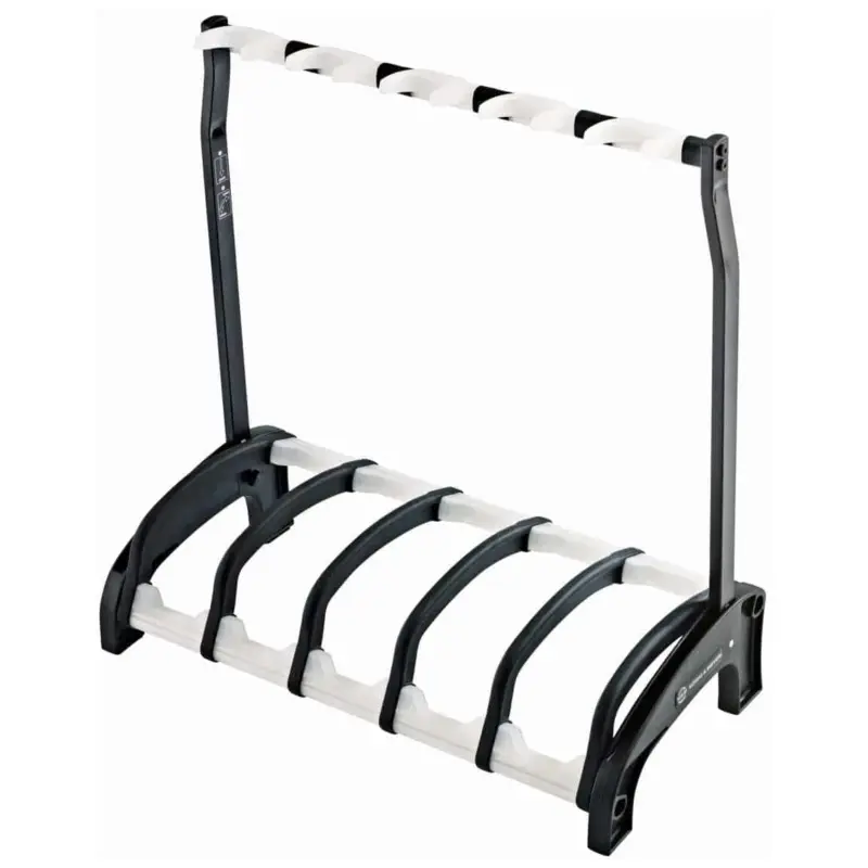 Finale Aktion König & Meyer 17525 Guardian 5 5-Fach E-Gitarrenständer Schwarz/Transluzent