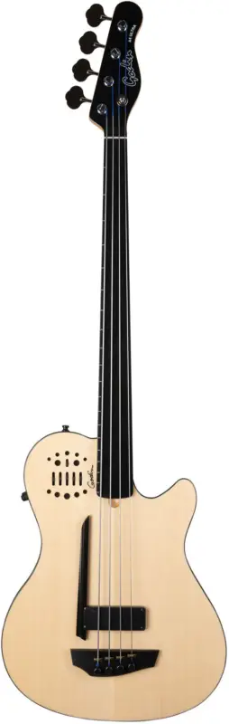 Godin A4 Ultra Natural Fretless A-E Kostenloser Versand