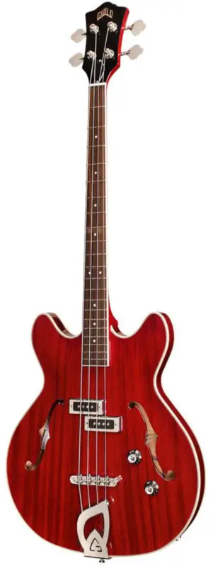 Bestpreis Guild Starfire Bass I Cherry Red