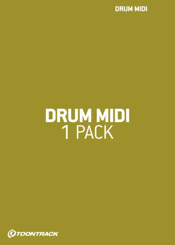 Toontrack EZdrummer MIDI Pack Direkt Vom Hersteller
