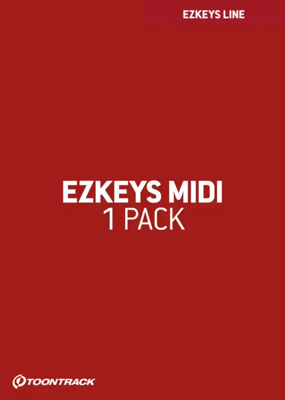 Sonderangebot Toontrack EZkeys MIDI Pack