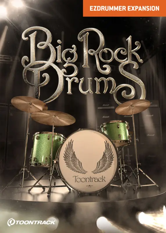 Gratis Versand Toontrack EZX Big Rock Drums