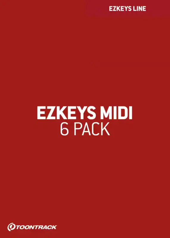 Toontrack EZkeys MIDI 6 Pack Online Kaufen