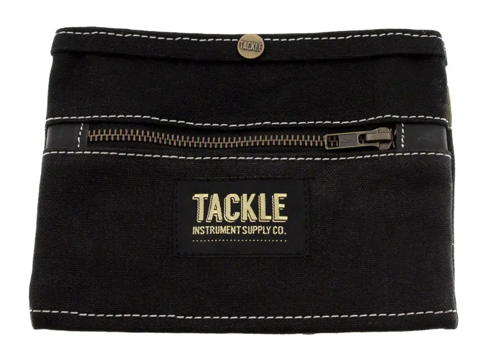 TACKLE Instruments WAXED CANVAS GIG POUCH - BLACK Must-Have