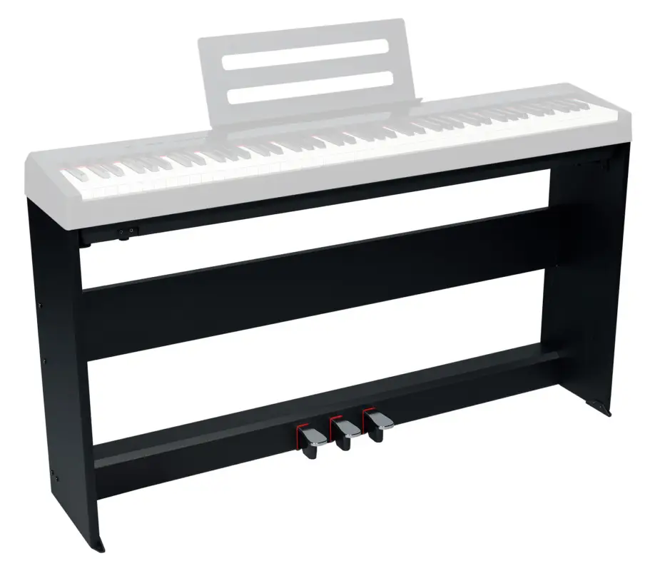 Woodbrass Schwarzer Möbelstand für XP2 Knallerangebot