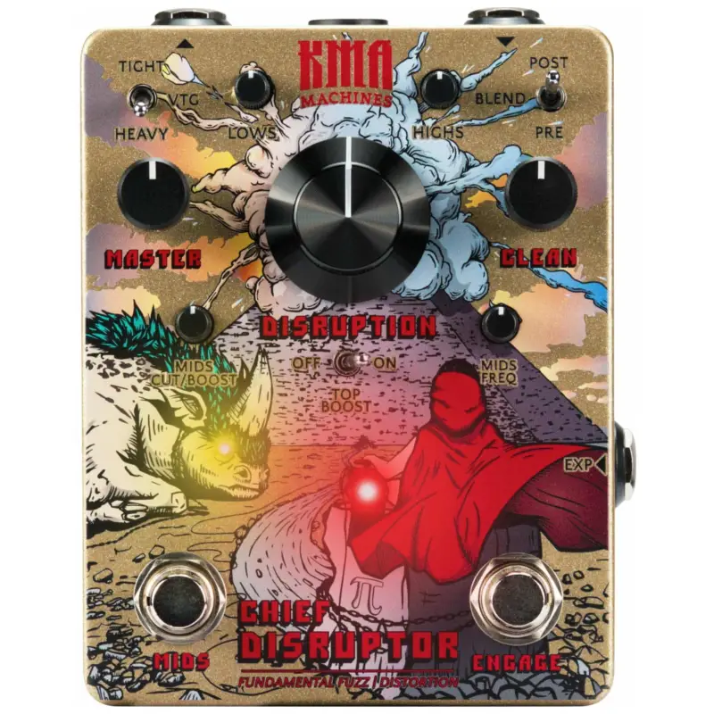 Sichere Zahlung KMA Audio Machines Chief Disruptor Fuzz Distortion Pedal