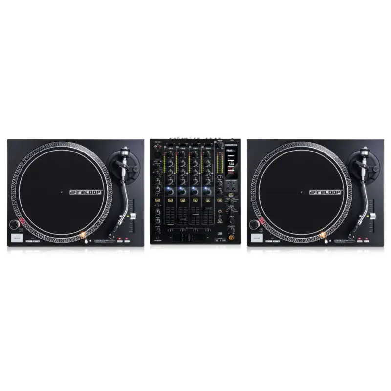 Reloop PACK REGIE DJ VINYLE : RP 4000 MK2 + RMX60 Highlight