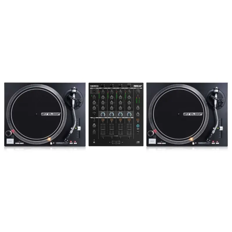 Finale Aktion Reloop PACK REGIE DJ VINYLE : RP 4000 MK2 + RMX10BT