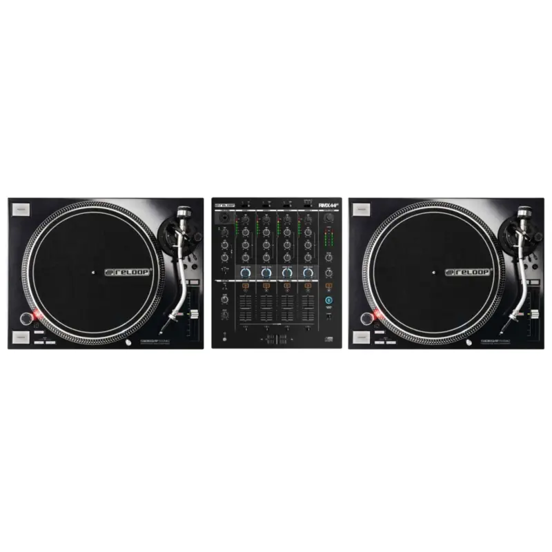 Geprüft Reloop DJ VINYL DJ PACK: RP 7000 MK2 SCHWARZ + RMX 44BT