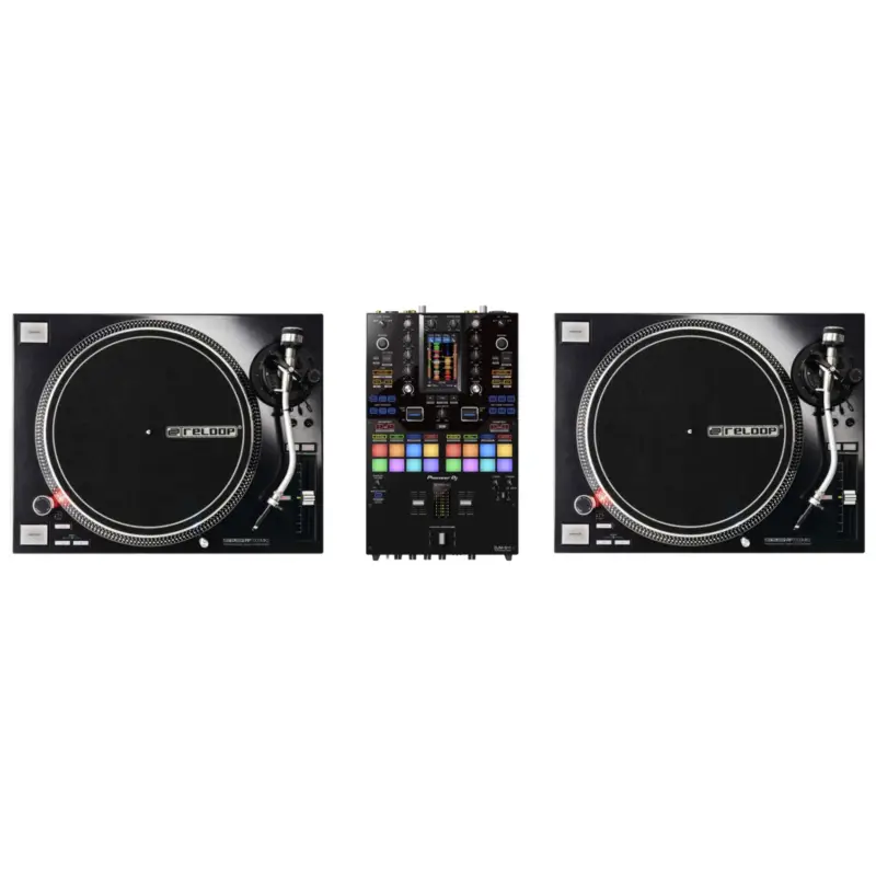 Preisreduziert Reloop PACK REGIE DJ VINYLE : RP 7000 MK2 BLACK + DJM-S11