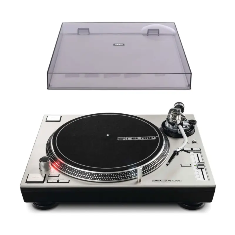 Reloop PACK 1 : RP 7000 MK2 SILVER + COVER Nur Heute