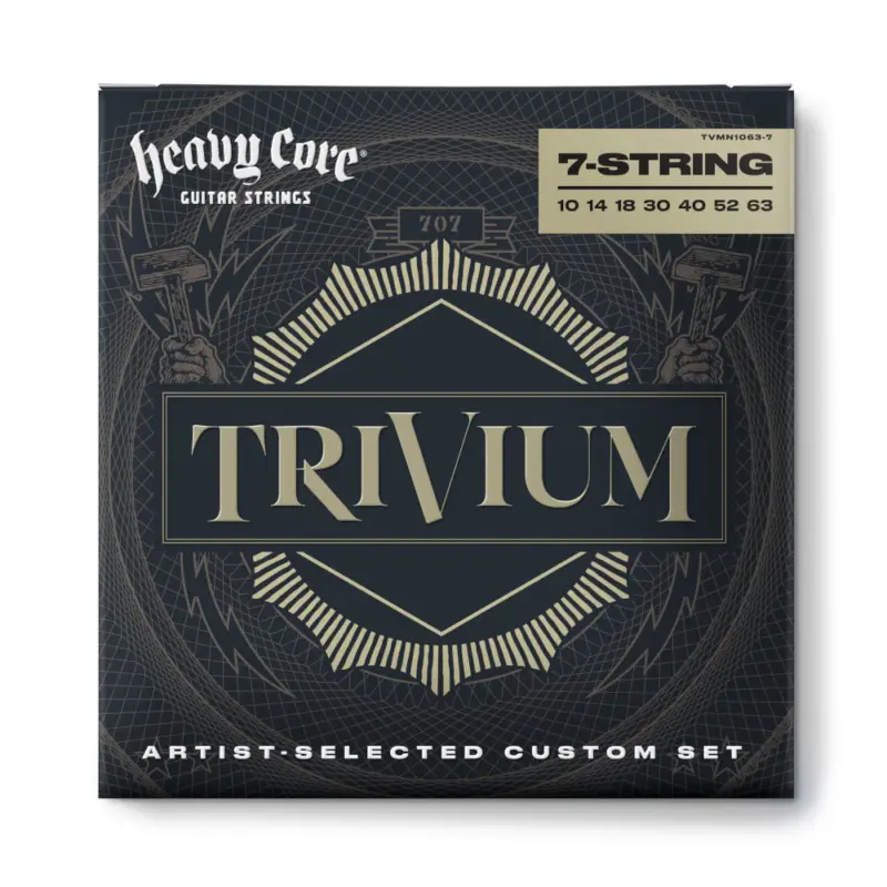 Schnäppchen Jim Dunlop TVMN1063-7 TRIVIUM HEAVY CORE NICKEL 7C 10-63