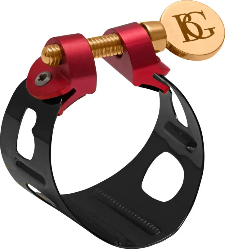 Neu BG France TENOR SAX DUO LIGATURE BLACK LACQUERED