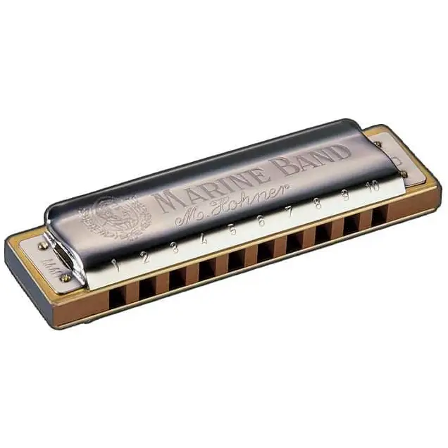 Heißes Angebot Hohner Marine Band Classic A Nat. Moll Mundharmonika