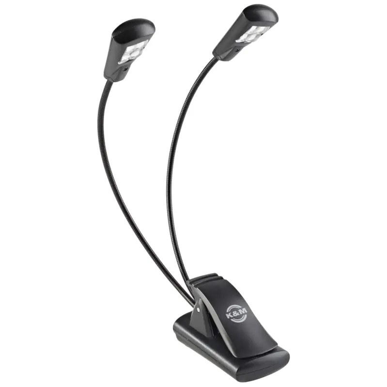 Direkt Vom Hersteller König & Meyer 12246 Notenpultleuchte »Double4 LED FlexLight« - schwarz