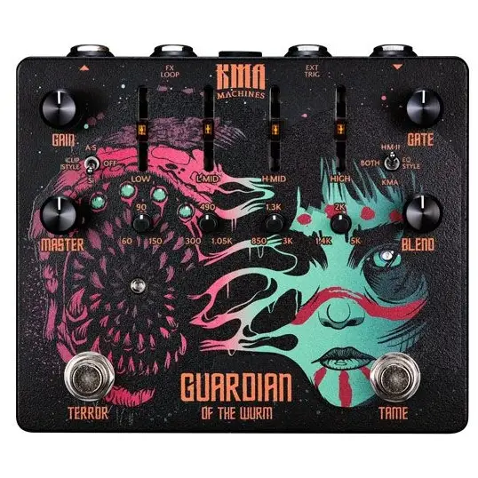 KMA Audio Machines Guardian of the Wurm Distortion Pedal Letzte Chance