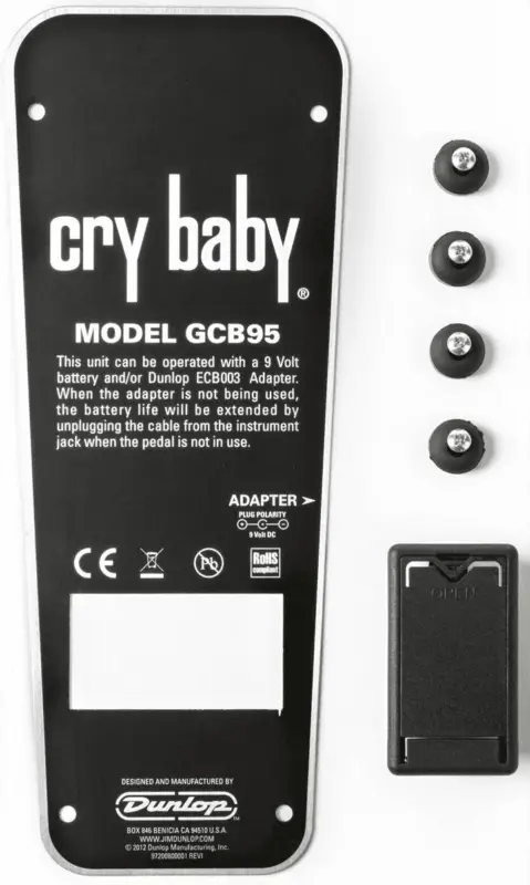 Mega-Angebot Dunlop Effects PLATE + BATTERY DOOR + CRYBABY PADS