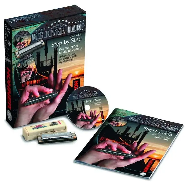 Hohner Step by Step Starterset für Blues-Harp Sofort Bestellen